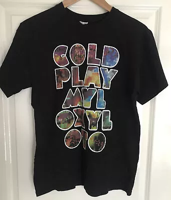 Buy Coldplay Mylo Xyloto Tour T-Shirt 2011-2012 Oslo Sentrum 23 September 2011 38” • 39.99£