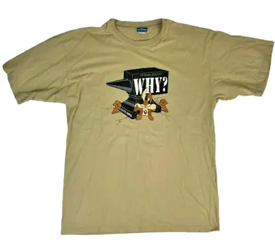 Buy Vintage Movie World Looney Tunes Road Runner T-Shirt Size 4XL • 21.15£