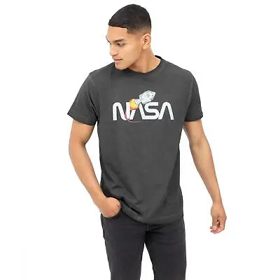 Buy NASA Mens T-shirt Rocket Acid Wash S-2XL Official • 13.99£