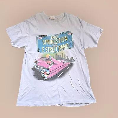 Buy VTG 80s Bruce Springsteen 1984 1985 Born In The USA Tour Concert T Shirt Small S • 39.99£