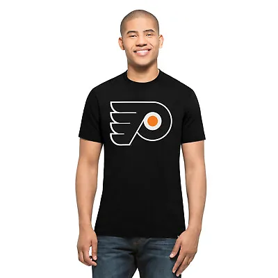 Buy NHL Philadelphia Flyers Splitter Black Ice Hockey Logo T-Shirt • 25.89£