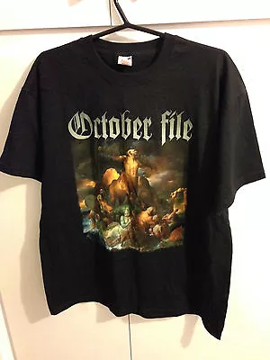 Buy OCTOBER FILE - Our Souls To You T-SHIRT BRAND NEW SIZE XL • 12.53£