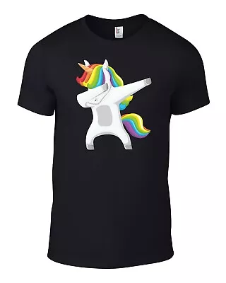 Buy Womens Dabbing Unicorn T-Shirt For Girl Top Dab Ladies Birthday Gift • 7.99£