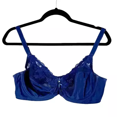 Buy Wacoal Bra Womens Size 38C Lace Underwire Semi Sheer Unlined 85129 • 19.20£