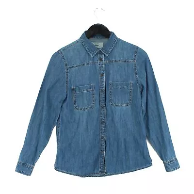Buy New Look Women's T-Shirt UK 8 Blue 100% Cotton • 13.31£