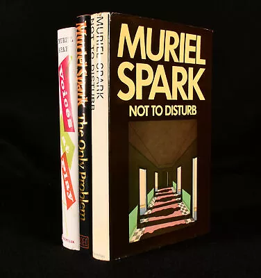 Buy 1961-84 3vol Voices At Play Not To Disturb The Only Problem Muriel Spark 1st • 162.50£