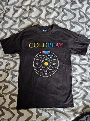 Buy Coldplay Music Of The Spheres Tour T Shirt Size L • 12.99£