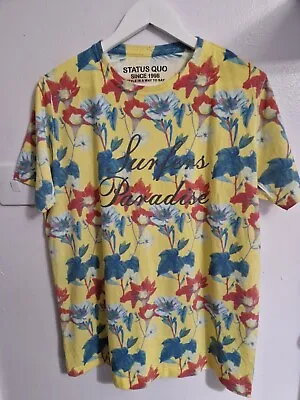 Buy Mens Status Quo Surfers Paradise T Shirt Size L • 10£