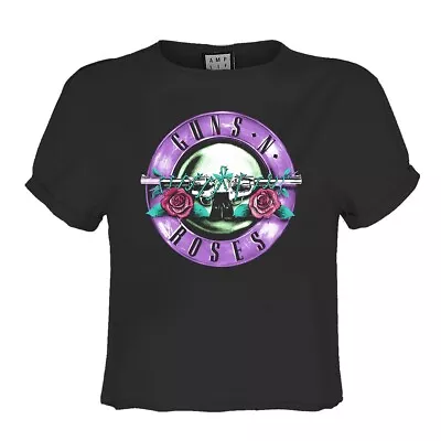 Buy Amplified Womens/Ladies Tonal Bullet Guns N Roses T-Shirt GD449 • 28.59£