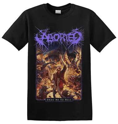 Buy ABORTED - 'Drag Me To Hell' T-Shirt • 23.55£