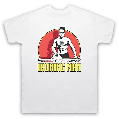 Buy Ironing Man Unofficial Iron Man Superhero Parody Stark Mens & Womens T-shirt • 17.99£