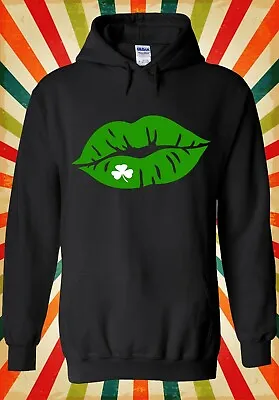 Buy Irish Kisses St. Patrick's Day Ireland Irish Men Women Unisex Top Hoodie 2721 • 14.95£