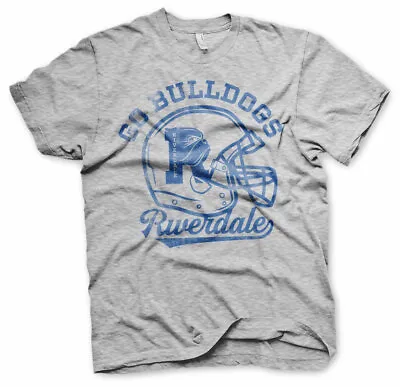 Buy Officially Licensed Riverdale - Go Bulldogs Vintage Men's T-Shirt S-XXL Sizes • 19.53£
