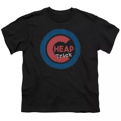 Buy Cheap Trick Cheap Club Kids Youth T Shirt Licensed Music Rock Band Tee Black • 13.77£