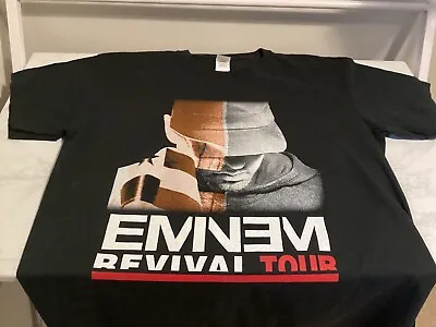 Buy Eminem European Revival Tour 2018 T-Shirt Size Large, Rap, Music • 24.99£