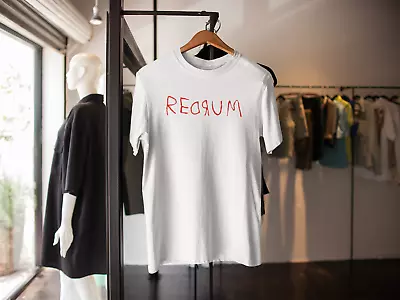 Buy Redrum The Shining Inspired T Shirt Horror Movie Halloween Adults Kids • 8.99£