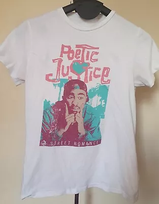 Buy Poetic Justice Tshirt Tupac Shakur Unisex Size M • 7£
