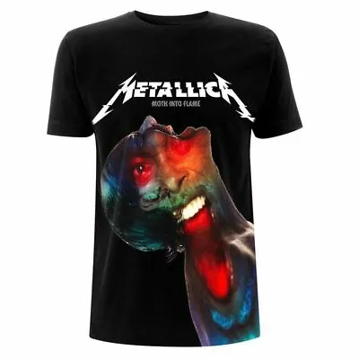 Buy Official Metallica Hardwired Moth Jumbo Mens Black T Shirt Metallica Tee • 16.95£