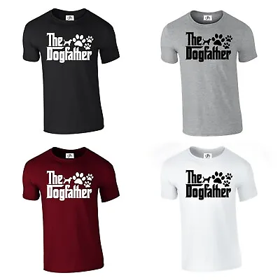 Buy The Dog Father Dad Fathers Day Tshirt Gift Pet Lover ( DOGFATHER , T-SHIRT ) • 5.99£