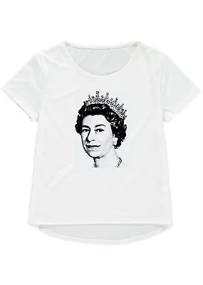 Buy Rip Her Majesty Queen Elizabeth Ii Face Womens Men Unisex T-shirt Size 8 10 Gift • 11.99£