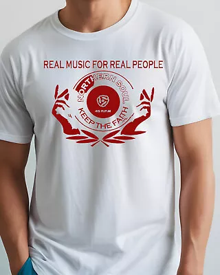 Buy Northern Soul T-Shirt Mens Motown Dance Original Design Keep The Faith • 12.95£