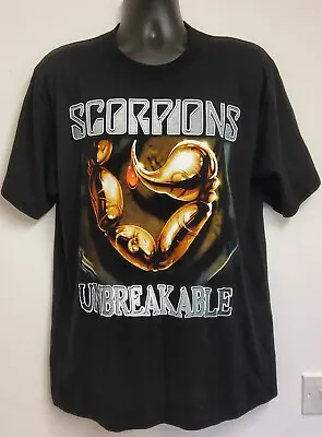 Buy Vintage Scorpions T Shirt 2004 Size Large Dead Stock BNWT Single Stitch Rock • 65£