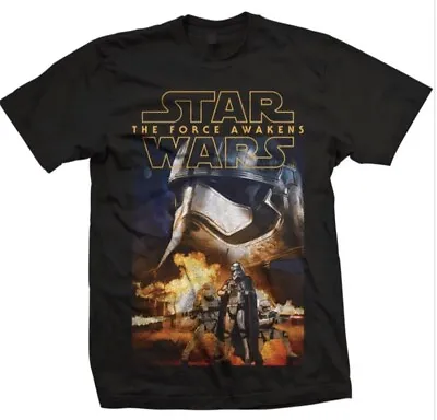 Buy Episode VII: Phasma & Troopers - Star Wars: The Force Awakens Printed T-shirt  • 5£