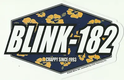 Buy BLINK 182 Sticker 5 - 2000 Cat No. S-1154 VINYL STICKER Official Merch OOP • 2.95£