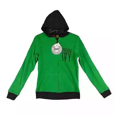Buy NWT DC Comics Harley Quinn & Poison Ivy Reversible Full Zip Hoodie Jacket S • 18.90£