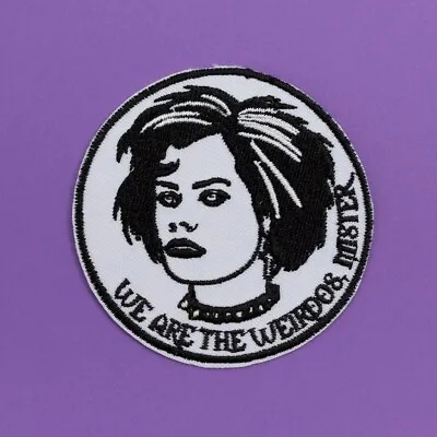 Buy Nancy Downs We Are The Weirdos Mister Iron On Patch Sew Craft Witch Goth Emo TV • 3.99£