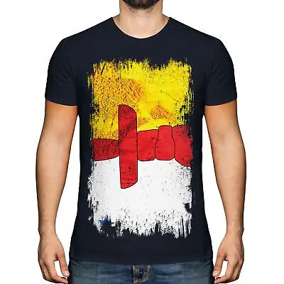Buy Nunavut Grunge Flag Mens T-shirt Tee Top Gift Shirt Clothing Jersey • 9.95£