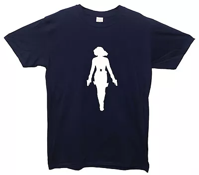 Buy Black Widow Silhouette T-Shirt (Black Widow Inspired) • 13.50£