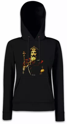 Buy Karl The Great Women Hoodie Sweatshirt Carolus Magnus Emperor Franks Charles I. • 40.79£