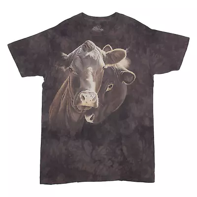 Buy THE MOUNTAIN Mens T-Shirt Brown L • 17.99£