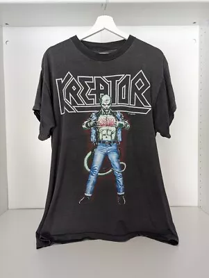 Buy KREATOR 1987 Vintage T-Shirt World Tour • 73.66£