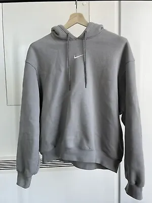 Buy Nike X Fear Of God Grey Double Hood Hoodie - Small • 120£
