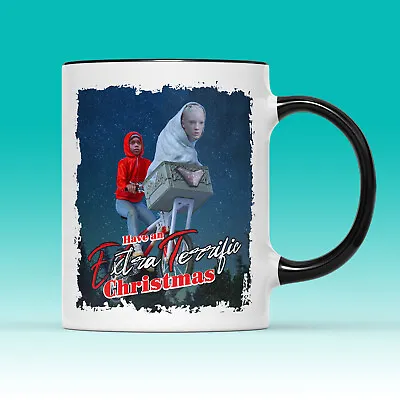 Buy Christmas Advert Spoof Mug - Character Merch Alien Star Snow Gift Present Idea • 8.99£