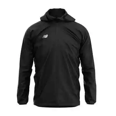 Buy New Balance Juniors Black Hoodie Wind Rain Breaker Jacket Zip Active Up XLB • 16.09£