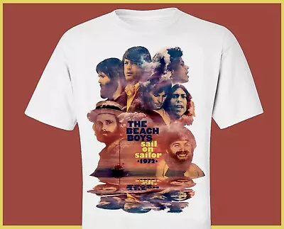 Buy THE BEACH BOYS Tshirt, 1972, Sail On Sailor. Cool Item. SlimFit • 19.70£