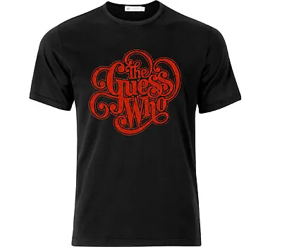 Buy The Guess Who Vintage Style Rock And Roll T Shirt Black • 18.49£
