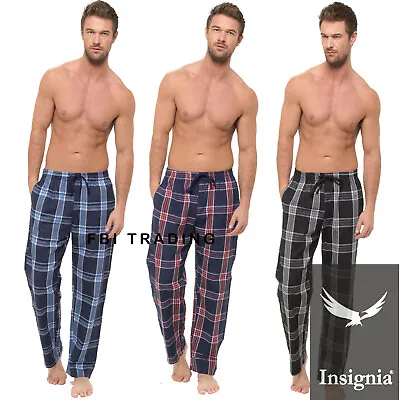 Buy Mens Pyjamas Pants Bottoms Lounge Trousers Nightwear Pjs WOVEN CHECKS S TO XXXXL • 8.75£