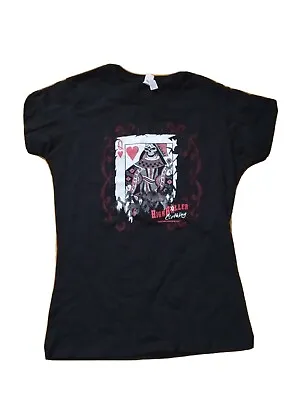 Buy  Ladies High Roller Red Queen Of Hearts T-Shirt By High Roller Clothing • 13.25£