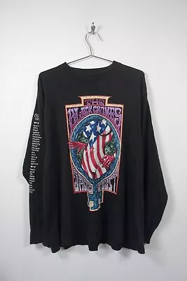Buy Vintage 1995 The Black Crowes Amorica Or Bust Long Sleeve Tour T Shirt Large • 99.99£