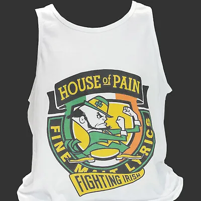 Buy House Of Pain Hip Hop Punk Rock T-SHIRT Vest Top Unisex White S-2XL • 13.99£