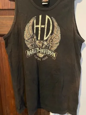 Buy Rare 2014 RK Stratman Harley Davidson Beartooth T Shirt Billings Montana (L) • 18.89£