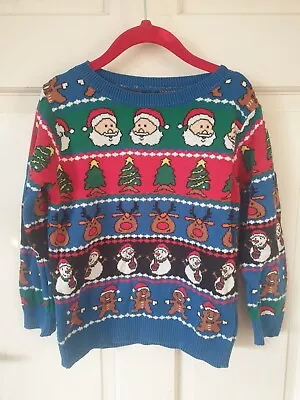 Buy Boys Next Christmas Jumper 3-4yrs Immaculate Xmas Party Festive Gift • 3.99£