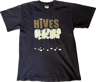 Buy The Hives  Medium Black Band T Shirt Vintage Indie Rock Punk Merch Official • 30.99£