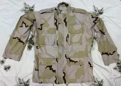 Buy Army Pattern BDU Battle Dress Uniform Coat 3 Colour Desert Camo Unused JS • 10.99£