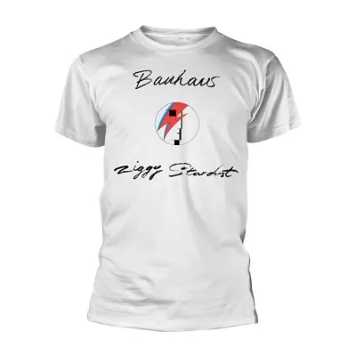 Buy BAUHAUS - ZIGGY STARDUST WHITE T-Shirt XX-Large (US IMPORT) • 21.49£