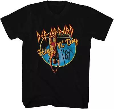 Buy Def Leppard High N Dry 1981 Adult T Shirt Metal Music Merch • 50.81£
